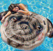 Матрас надувной Интекс Собачка 173х130см 58785