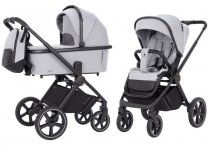 Коляска 2 в 1 Carrello Ultimo 2024 CRL-6518 с регулировкой высоты Arctic Grey