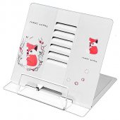 Подставка для книг "KWELT" металлическая (енот, лисенок, белка) К-15864