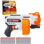 Автомат 34-х зарядный барабан, 24 софт-патрона в комплекте