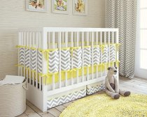 1621 Набор постельного белья ZigZag Yellow Giovanni 5 предметов