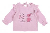 Кофта для девочек BONITO KIDS р.68-86 см грязно-розовый арт.OP1313 Кофта для девочек BONITO KIDS р.68-86 см грязно-розовый арт.OP1313