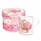 Кружка Зайка Ми с букетом 200 мл арт ММ1-001 Кружка Зайка Ми с букетом 200 мл арт ММ1-001