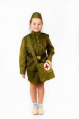 Военная форма Санитарка Люкс 10-12 лет, рост 160 см
