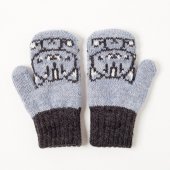 Варежки Мяу р.14 темно-серый/серый арт.2с229 Варежки Мяу р.14 темно-серый/серый арт.2с229