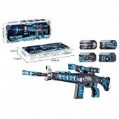 Автомат на батарейках в коробке со светом и звуком 829