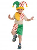 Карнавальный костюм Скоморох 3-5лет, мультиколор