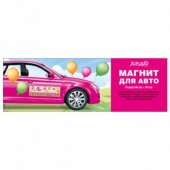 Магнит на авто Еду из роддома! 444*144мм 348-51,56,185