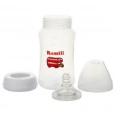 Бутылочка для кормления противоколиковая Ramili Baby 240 мл. 0+, слабый поток
