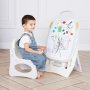 Мольберт детский развивающий UNIX Kids серый