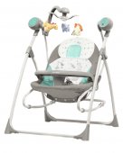 Колыбель-качели детские CARRELLO Nanny 3 в 1 Azure Star