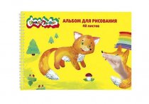 Альбом А4 40 листов спираль Каляка-Маляка АГРКМ40
