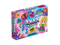 Аквамозаика Для девочек 7 цветов, 440 элементов