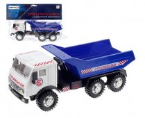 Самосвал инерционный "Строймонтаж" кузов поднимается и опускается арт.108АР Самосвал инерционный "Строймонтаж" кузов поднимается и опускается арт.108АР