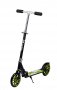 Самокат 2-х колёсный Farfello черный/зеленый арт.M-396B(4)