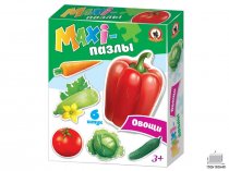 Макси пазлы Русский стиль Овощи арт.02545