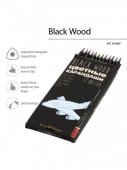 Карандаши "Bruno Visconti" BlackWoodColor 12 цветов 4 вида, трехгранные, пластиковые арт.30-0097 Карандаши "Bruno Visconti" BlackWoodColor 12 цветов 4 вида, трехгранные, пластиковые арт.30-0097