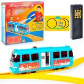 Омск Игра Трамвай-2 (пульт д/у, звук, регулировка скорости, задний ход)