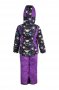 1su630 Костюм для девочки, цвет фиолетовый-черный