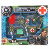 Набор доктора "Играем вместе" Военный 34*29*4,5 см арт.2004U065-R