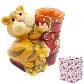 Подставка KWELT Тигр 9*9,5 см арт.К-20431