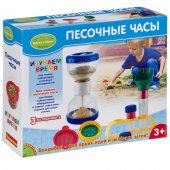 Французские опыты Науки с Буки Bondibon Юный экспериментатор. Песочные часы арт.ВВ3276