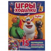 Раскраска-ходилка "Умка" Буба 210х285 мм 12 страниц