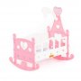 Кроватка-качалка Полесье сборная для кукол №3