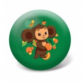 Мяч пвх 23 см Чебурашка с наклейкой, в сетке ИГРАЕМ ВМЕСТЕ Мяч пвх 23 см Чебурашка с наклейкой, в сетке ИГРАЕМ ВМЕСТЕ