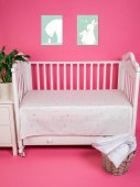 Комплект простыней 3 шт, 100*150 см Lime Time Baby Time сатин рис. Букварь