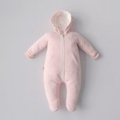 Комбинезон из футера Новый Орсетто розовая пудра рост 56-74 см Комбинезон из футера Новый Орсетто розовая пудра рост 56-74 см