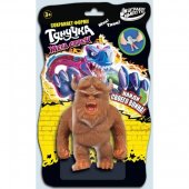 Игрушка-тянучка Монстр коричневый ТМ Играем вместе