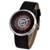 Часы наручные Тик-Так Н719 коричневые/серебряный корпус Часы наручные Тик-Так Н719 коричневые/серебряный корпус