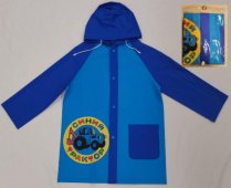 Дождевик детский рост 92-98 см Синий трактор Дождевик детский рост 92-98 см Синий трактор