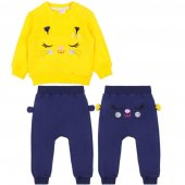 Комплект для девочек BONITO KIDS р.62-80 см желтый арт.OP1409
