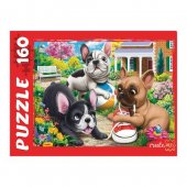 Пазлы 160 элементов Три бульдога 33*23,7см, картонная упаковка 25,7*17,7*3,4см Пазлы 160 элементов Три бульдога 33*23,7см, картонная упаковка 25,7*17,7*3,4см