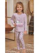 Пижама для девочек BAYKAR 1-6 лет сиреневый арт.N9134216