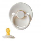 Пустышка с соской из натурального латекса Paomma, S (0-6мес), Buttercream Пустышка с соской из натурального латекса Paomma, S (0-6мес), Buttercream