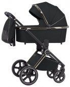 Коляска Carrello Ultimo 2 в 1 Sable Black хромированная рама
