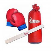 Набор детский игровой Abch № 2 (перчатки, груша, повязка, упаковка) Набор детский игровой Abch № 2 (перчатки, груша, повязка, упаковка)