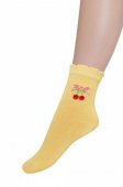 Носки детские Para Socks Вишенки, цвет желтый арт.N1D34