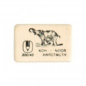 Ластик " Koh-i-Noor " Elephant 35*28*8мм белый каучук 300/40