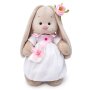 Мягкая игрушка Зайка Ми 32 см в платье с сумочкой StM-308
