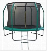 Батут SportElite уличный 10FT 3,05м с защитной сеткой (внутрь) с лестницей арт.GB102011-10FT