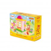Конструктор Полесье Макси. Три кота. Карамелька и домик / 58991 (44эл) Конструктор Полесье Макси. Три кота. Карамелька и домик / 58991 (44эл)