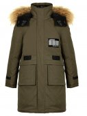 Куртка зимняя для мальчика ANERNUO хаки арт.AN3102-16
