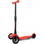 Самокат Buggy Boom Alfa Model с регулируемой складной ручкой (оранжевый флюр 89)