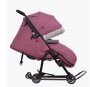 Санки-коляска Ника детям цвет ежевичный НД7-5SK/ЕЖ