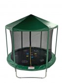 Батут с крышей 6FT 1,83 м SportElite HOME с принтом и защитной сеткой арт.FR-30-6FT