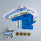 Водолазка Дружные собачки интерлок, воротник-стойка, длинный рукав, застёжка на плече р.68-92 см Водолазка Дружные собачки интерлок, воротник-стойка, длинный рукав, застёжка на плече р.68-92 см